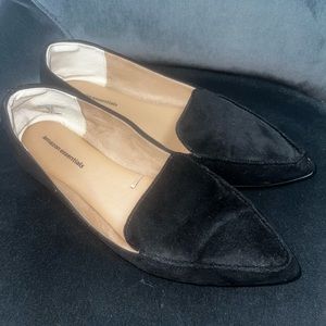 Velvet loafers